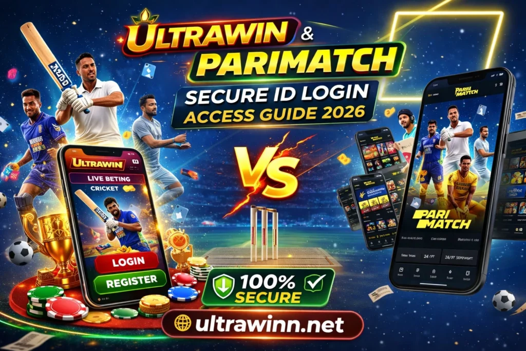 Ultrawin and Parimatch ID login for secure cricket betting